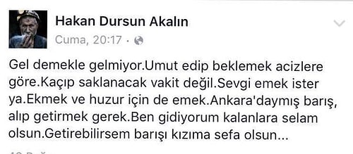 Babaların ölmemesi lazım.