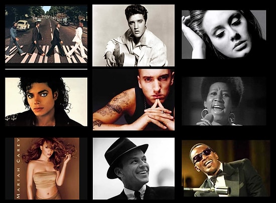 1960'dan Günümüze Yılın En İyi Yabancı Şarkıları