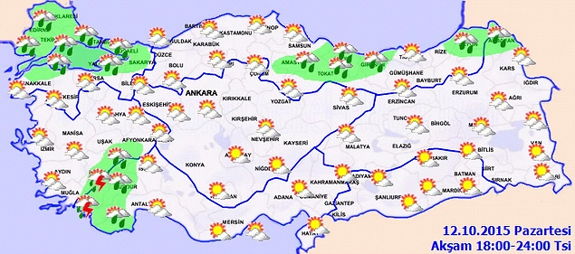 Meteoroloji Uyardı: Muğla çevrelerinde Kuvvetli Yağışa Dikkat Meteoroloji Uyardı: Muğla çevrelerinde Kuvvetli Yağışa Dikkat