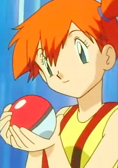 Yine Pokemon'dan Misty'yi ise Birtanem Candaner seslendirmişti.