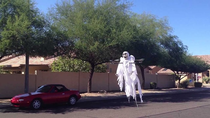 Cadılar Bayramına Hazır Hayalet Drone