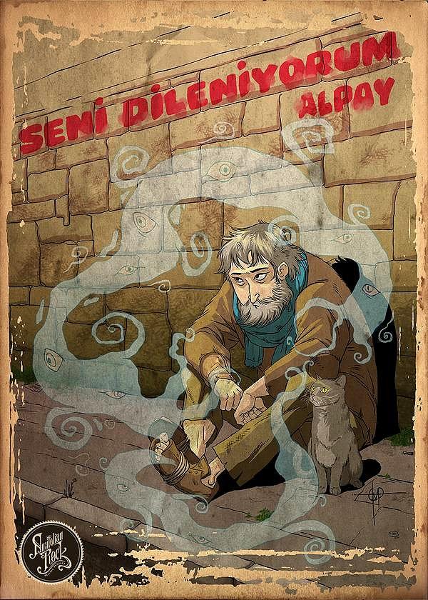 22. Alpay - Seni Dileniyorum (1973) / İllüstrasyon: Murat Gürdal Akkoç