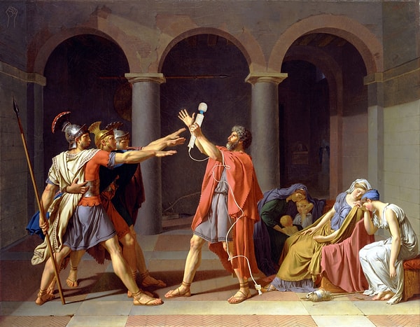 7. Horas Kardeşlerin Yemini - Jacques-Louis David