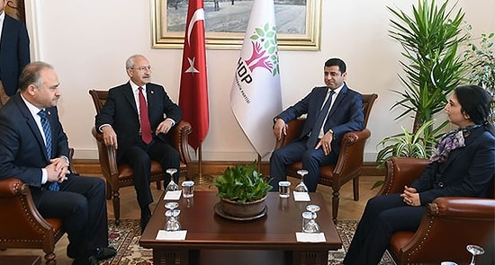 CHP ve HDP Heyeti, Meclis'te Bir Araya Geldi