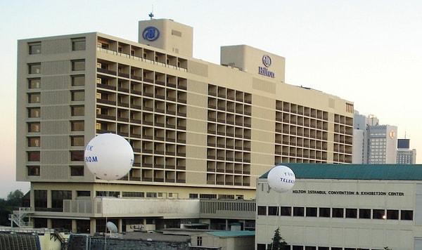 10. İstanbul Hilton Oteli, İstanbul