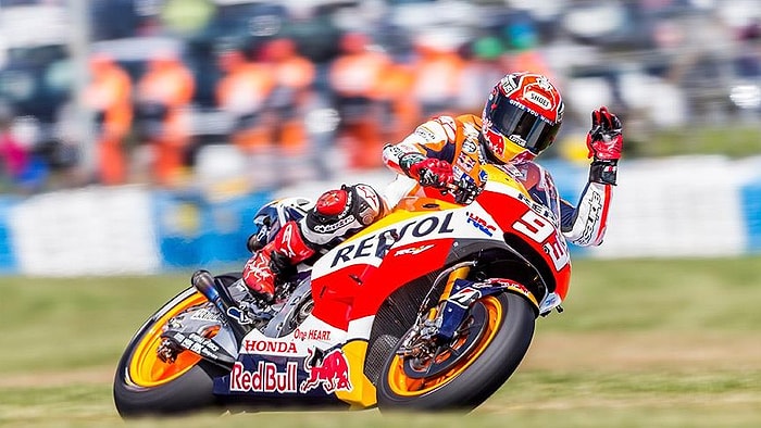 Marquez'den MotoGP'de 5. Galibiyet