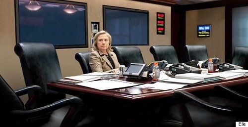 Hilary Clinton'ın Obama ve üst düzey yetkililerle yaptığı bu toplantı