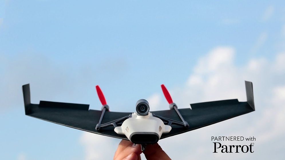 Dünyanın İlk Kameralı Kağıttan Yapılan Uçak Drone'u
