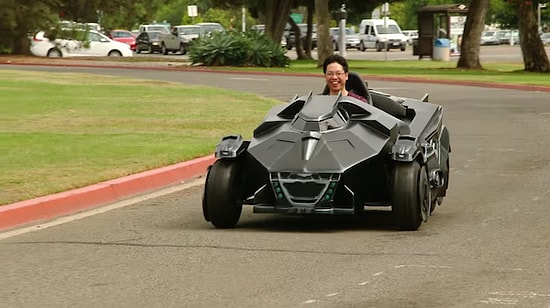 Destansı Görüntüsüyle Özel Üretim Batmobile Go-Kart