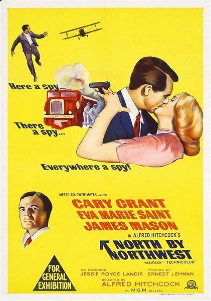 Gizli Teşkilat (1959)  North by Northwest - Alfred Hitchcock  | IMDb 8.4