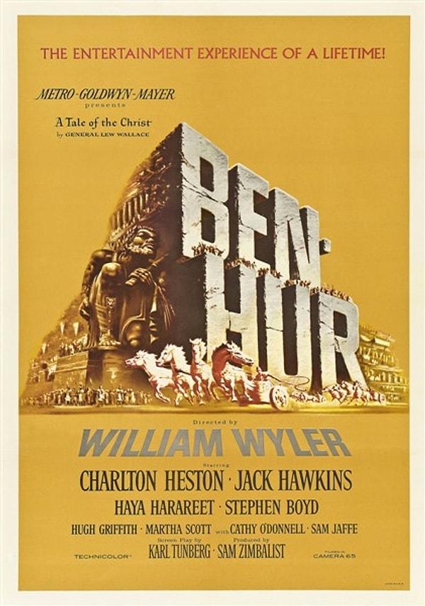 18. Ben-Hur (1959) - William Wyler  | IMDb 8.1