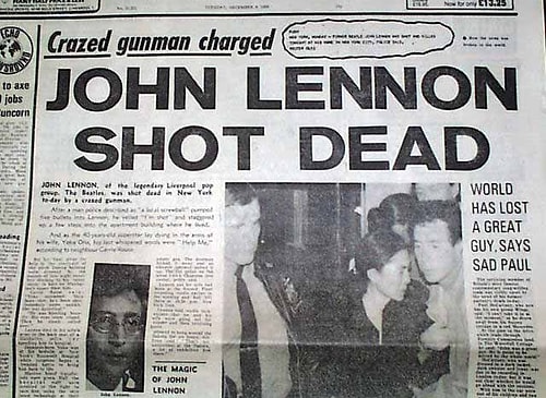 Lennon’un öldürülmesi