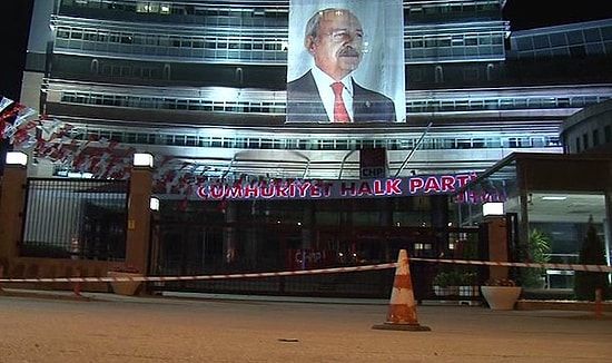 CHP Genel Merkezi Önünde Ateş Açıldı