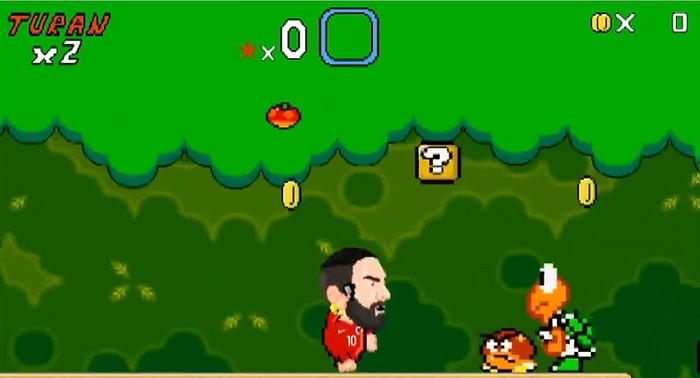 Arda Turan, Süper Mario Oyun Karakteri Olursa!