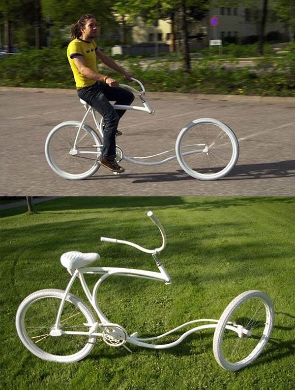 3. Harika bir bisiklet tasarladım ama kullanması çok zor.