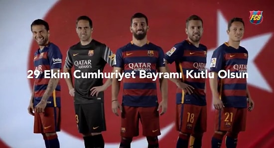 Barcelona 29 Ekim’i Yine Unutmadı