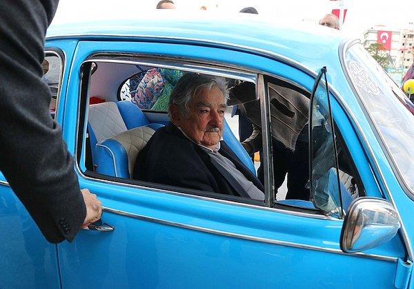 4. Uruguay’ın Eski Devlet Başkanı Jose Mujica İstanbul'da