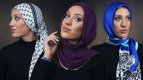 150 Saniyede Başörtüsü Bağlamanın Birbirinden Şık 7 Yolu