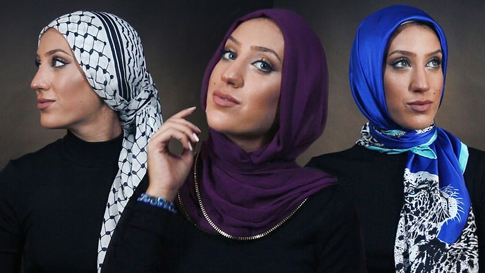 150 Saniyede Başörtüsü Bağlamanın Birbirinden Şık 7 Yolu