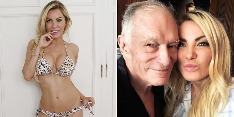 Playboy İmparatoru Hugh Hefner'in Kendinden 60 Yaş Genç Eşi: Crystal Harris