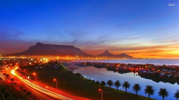 4. Cape Town, Güney Afrika