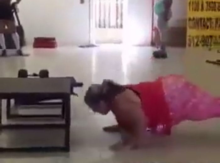 Spor Salonlarından Kaçmaya Çalışan Kilolu İnsanlara İlham Kaynağı Olacak Kadın