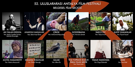 Antalya Film Festivali Ulusal Belgesel Film Seçkisi'nde Gösterilecek 11 Film