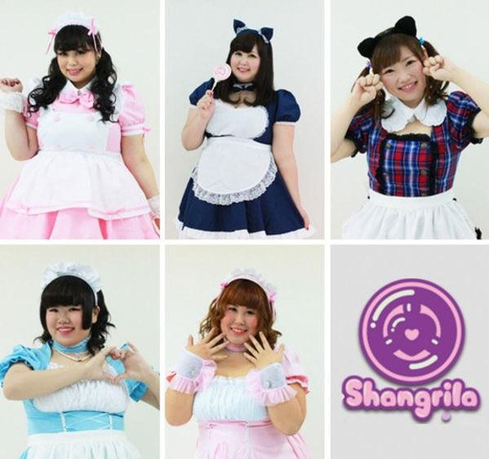 В Японии набирают популярность девушки с пышными формами