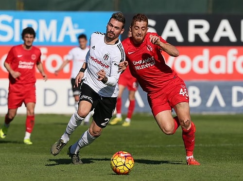 Beşiktaş, Ümraniyespor ile Antrenman Maçı Yaptı 1-1