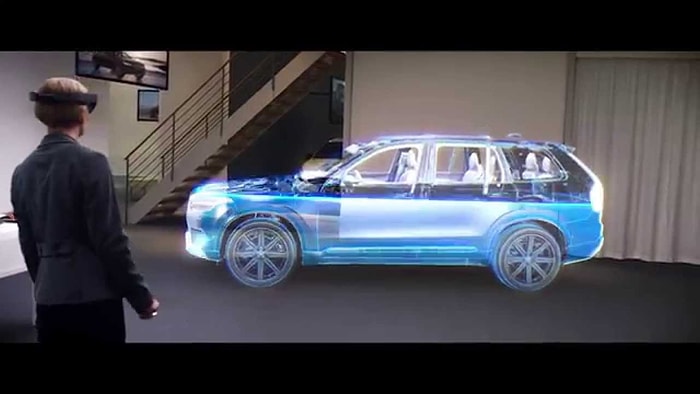 Volvo Araçları Hololens ile Test Edilebilecek