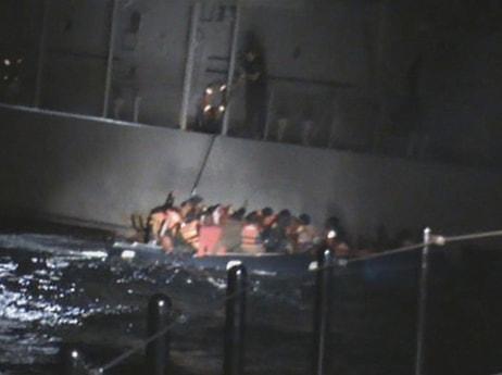 Sığınmacıların Botunu Batırmaya Çalışan Yunan Sahil Güvenliği: 'Operasyona Yardımcı Olduk'