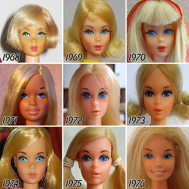 Çocukların Vazgeçilmez Oyuncağı Barbie'nin 56 Yıllık Evrim Süreci