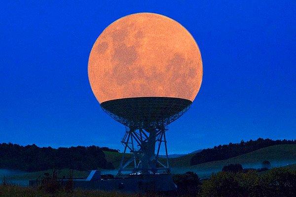 6. Radyo teleskopta dolunay