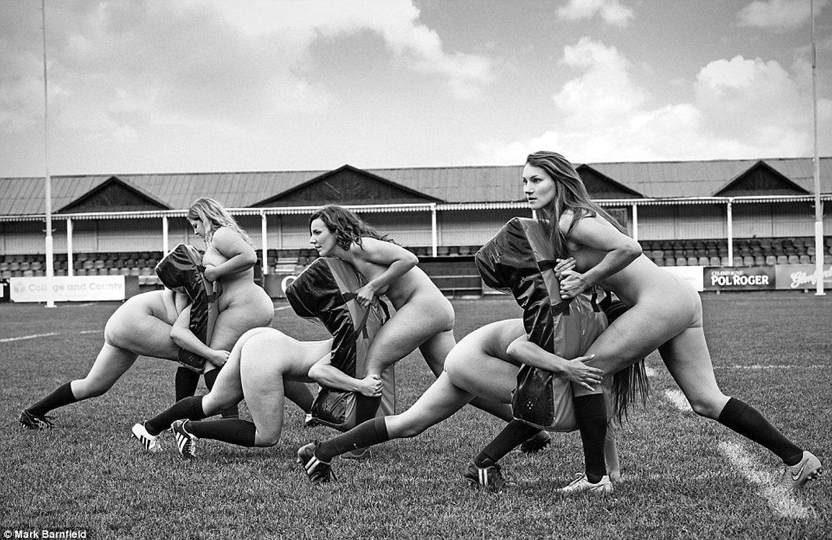 The raw beauty of naked rugby players revealed