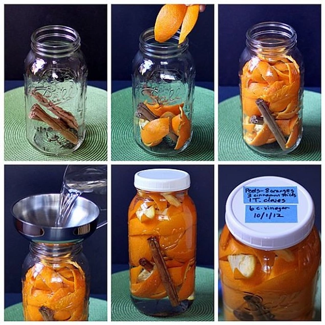 Doğal Limon ve Kekikle Mutfak Temizleyicisi Yapımı Doğal Limon ve Kekikle Mutfak Temizleyicisi Yapımı