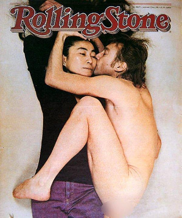 Aslında verdikleri poz Yoko Ono ve John Lennon'ın doğum günlerinde Rolling Stone dergisi için çektirdikleri kapak fotoğrafından esinlenme.