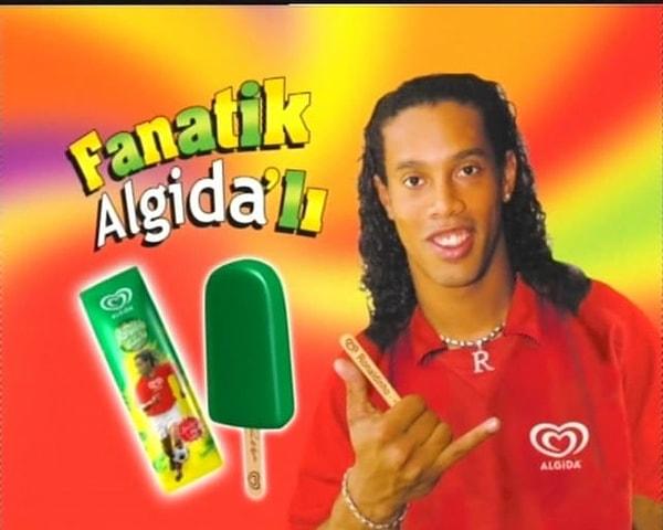 Ronaldinho'lu Algida