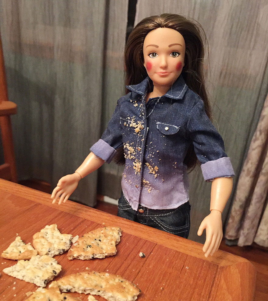 У Ламмели краснеют щечки, когда она устала или стесняется