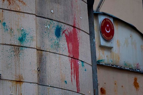 Türkiye'nin Moskova Büyükelçiliği'ne Saldırı
