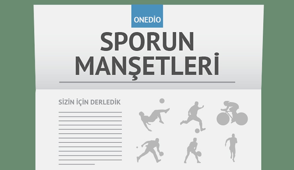 Sporun Manşetleri | 27 Kasım 2015