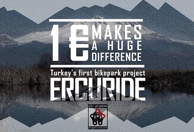 1 Euro ile Erciyes Dağı'na bisiklet parkı kampanyası