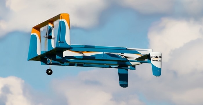 Amazon Prime Air ile Havadan Teslimat Yapacağı Drone'u Açıkladı