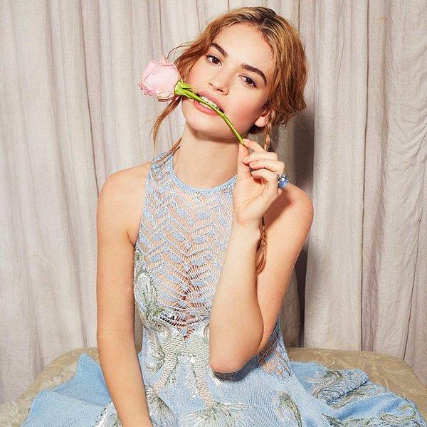 10. Lily James