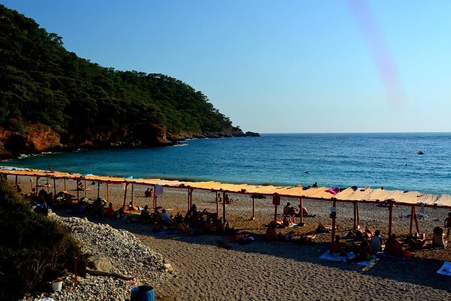 6. Deniz, güneş, biraz çakıllı plaj. Orada duyabileceğiniz sesler yalnızca kuşların ve dalgaların sesi.