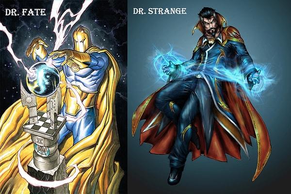 DC'nin karakteri olan Dr. Fate, Marvel'in Dr. Strange'inden tam 23 sene önce ortaya çıktı.
