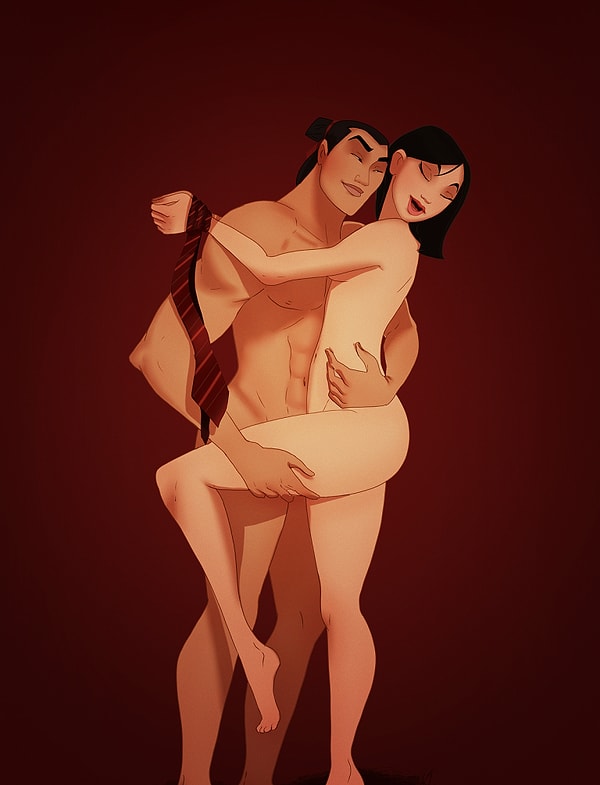 9. Мулан и Ли Шанг. "Мулан".