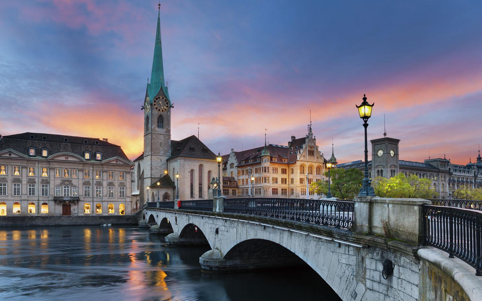 Швейцария Цюрих архитектура скачать