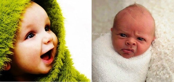 Кажется, малыш злится на нас...