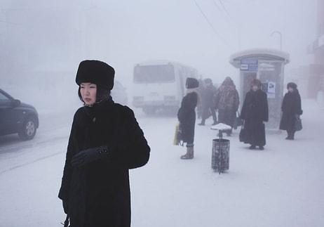 Dünya'nın En Soğuk Yeri "Oymyakon"da Yaşamın Nasıl Olduğunu Gösteren 21 İnanılmaz Fotoğraf