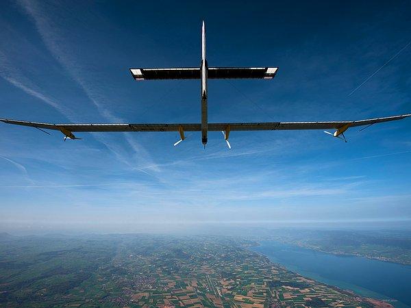 6. Güneş enerjisiyle çalışan 'Solar Impulse 2' dünya turunda